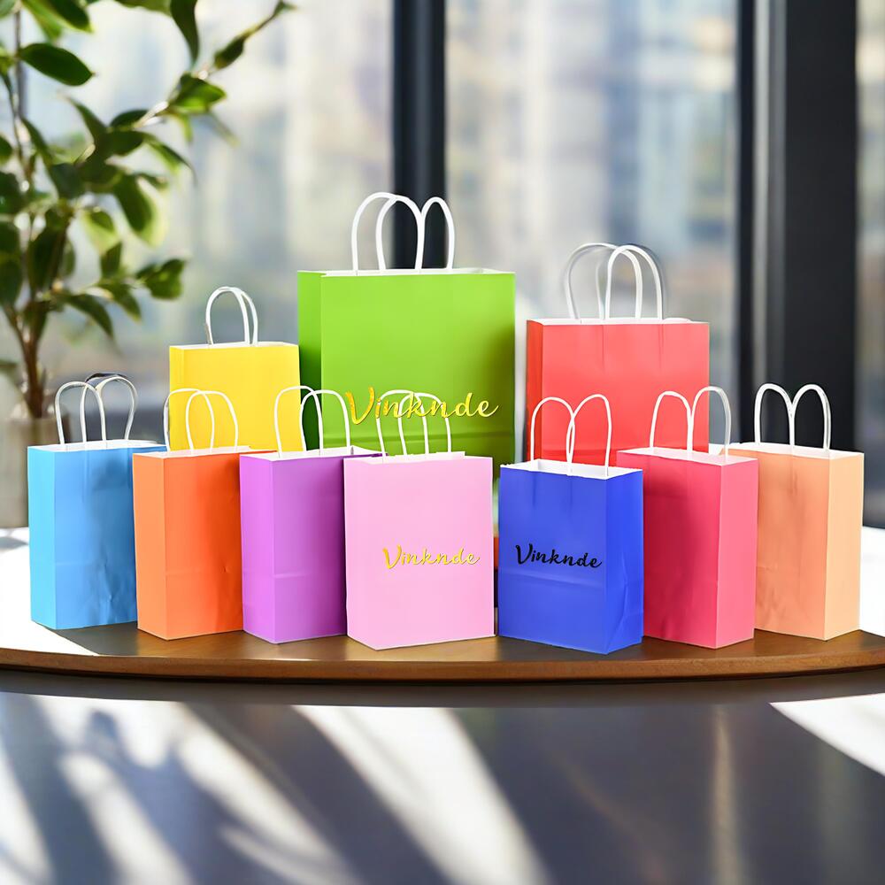 100Pcs Custom Paper Gift Bag w - Luxury Bags In Store 리뷰 및 가격