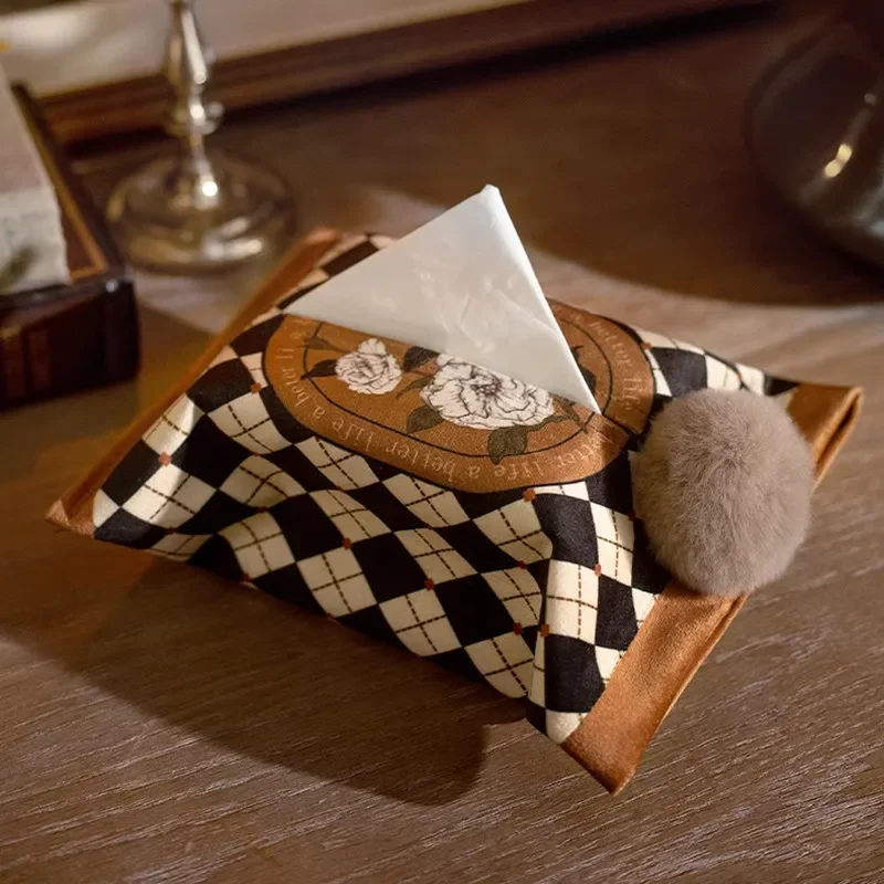Light Luxury Tissue Box, Retro - Luxury Bags Hand Painted 리뷰 및 가격