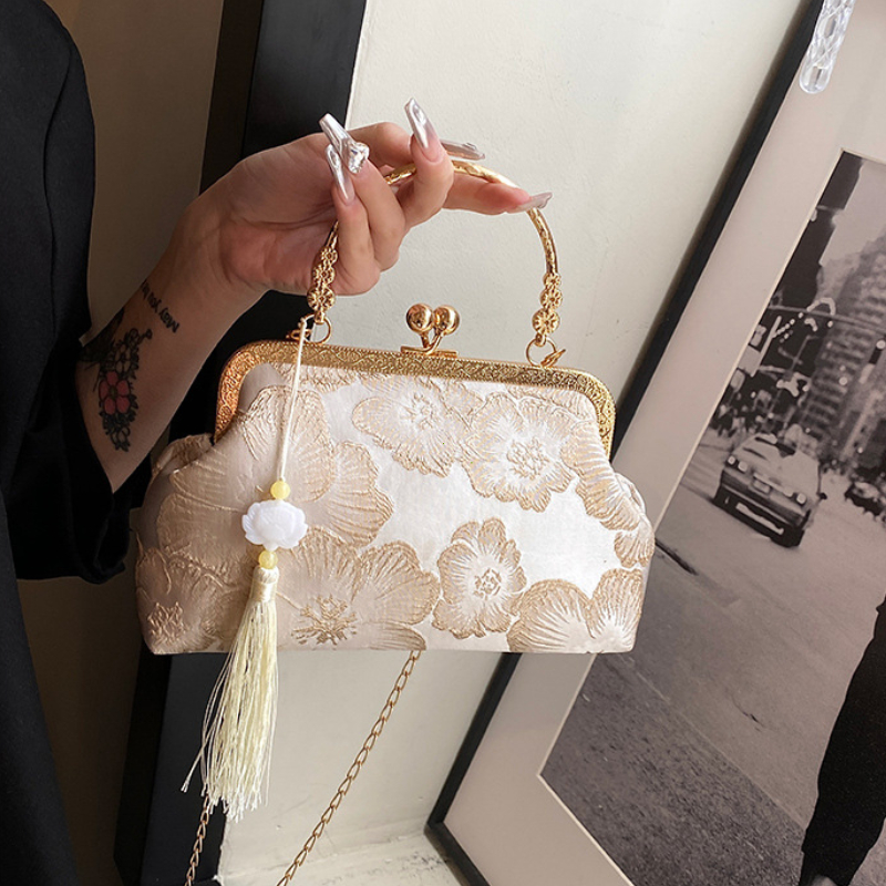 Chinese Style Embroidered Shou - Luxury Bags From China 리뷰 및 가격