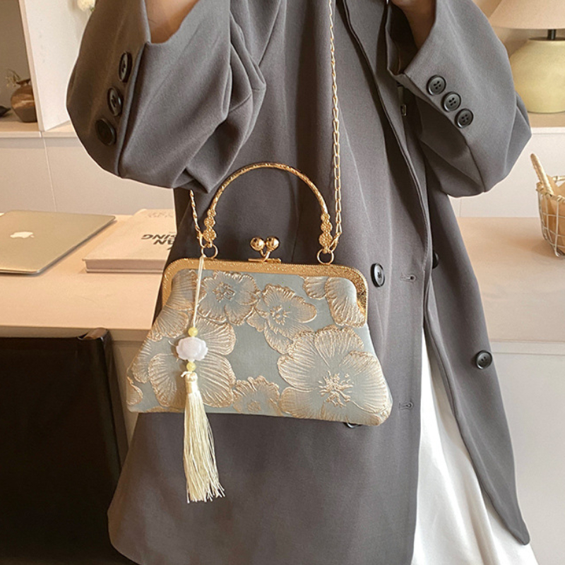 Chinese Style Embroidered Shou - Luxury Bags From China 리뷰 및 가격
