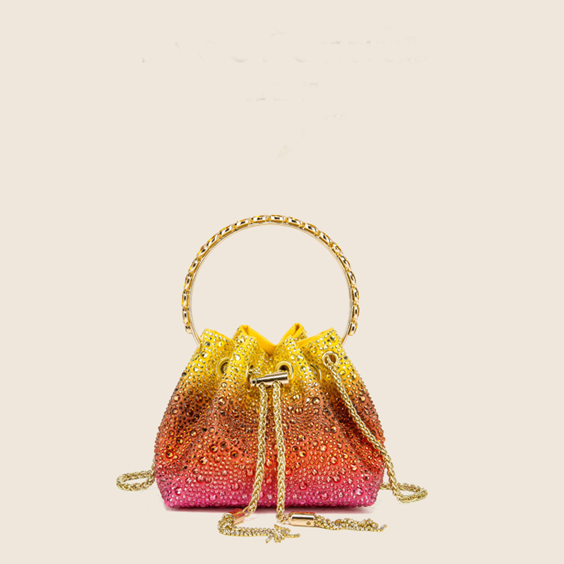 Handle Rhinestones Evening clu - Luxury Bags Medium Size 리뷰 및 가격